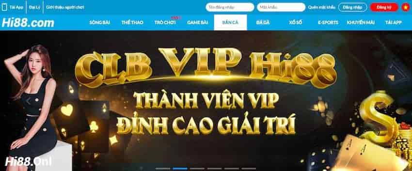 Khuyến mãi Hi88 thành viên VIP